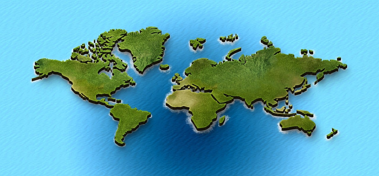 探索世界地图图片，从古老的地图绘制到现代地理信息的演变